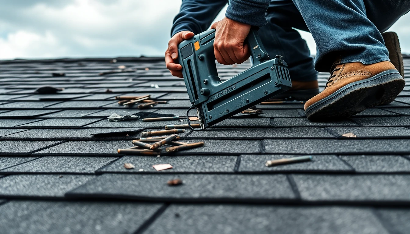 Wind Damage Roof Repair